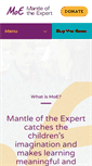 Mobile Screenshot of mantleoftheexpert.com